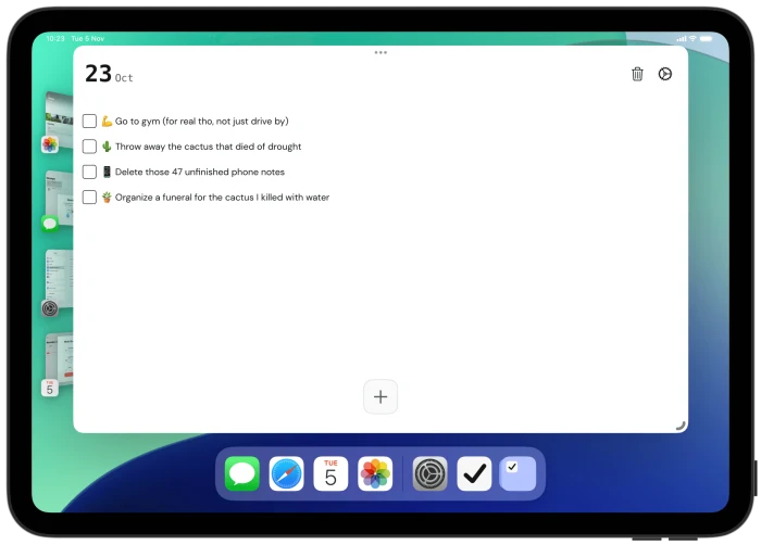 Simply Things en iPad